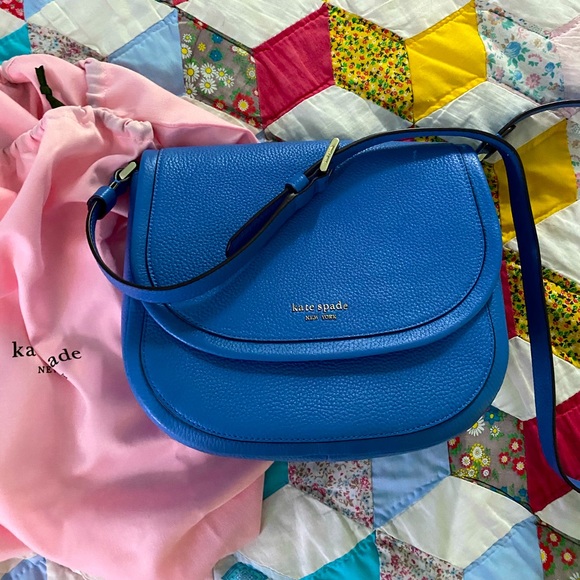kate spade Handbags - NWOT Kate Spade Roulette large saddle bag